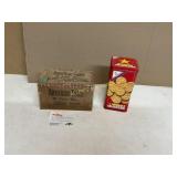 AMERICAN TWINS BOX,GEORGIA CRACKERS TIN