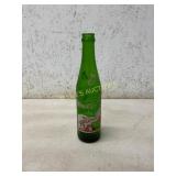Green Glass Mountain Dew Soda Bottle with Dairy Gr