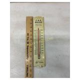 Metal Advertising Thermometer for C&H Sales Skelga
