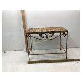 METAL PATIO TABLE