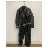 WWII German U-Boat Crew Leather Coveralls