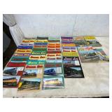 Collection of Train-Themed Magazines and Catalogs