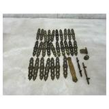 Assorted Brass Hardware Including Pulls, Plates, a