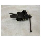 Vintage Axeside Bench-Mounted Clamp Vise