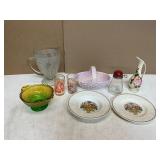 Assorted Decorative Tableware and Glassware Collec