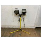 Dual-Head Adjustable Tripod Work Light