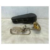 King Silver and Brass Euphonium with Case