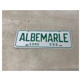 ALBEMARLE CITY TAG
