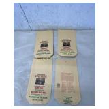 25 OGEECHEES PAPER CORN MEAL BAGS