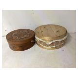 2. WOODEN CHEESE  BOXES