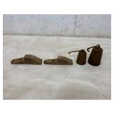 Rustic Iron Weights and Brackets Set