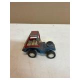 Diecast Metal Toy Vehicle with Red and Blue Finish