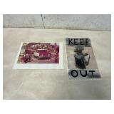 Set of Two 11ï¿½17 Vintage-Style Prints Featuring No