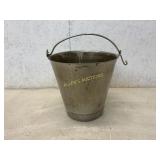 Metal Bucket with Handle and Sturdy Construction