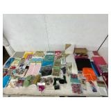 Assorted Arts and Crafts Supplies Lot with Tools a
