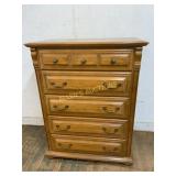 Sumter Cabinet Company Five-Drawer Dresser in Natu