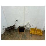 Collection of Rustic Decor and Utility Items