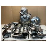 Full Suit of Polished Steel Plate Armor with Compo