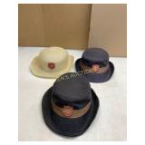 Set of Three Salvation Army Branded Hats