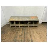 Metal Nesting Box with Six Compartments, 60ï¿½ in Le