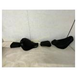 Motorcycle Seat Set with Mounting Hardware