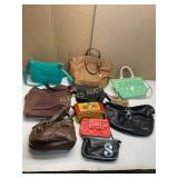 Mixed Lot of Designer and Everyday Handbags and Ac