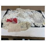 Assorted Crochet Lace and Textile Lot