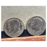 1979 & 1980 Kennedy Half Dollars