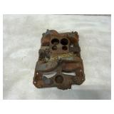 Iron Four-Barrel Intake Manifold for Automotive En