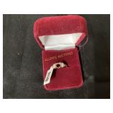 10 KARAT SEMI-MOUNT WITH DIAMOND ACCENT