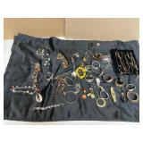 Assorted Costume Jewelry And Watches