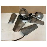 Collection of Steel Plate Armor Components