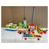 Assorted Vintage Toys Including Fisher-Price and P