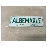 ALBEMARLE CITY TAG
