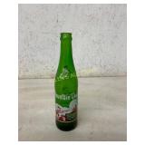 Green Mountain Dew Glass Bottle with White Graphic