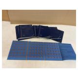 Set of 12 Blue Whitman Coin Holders for US and Can