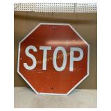 METAL STOP SIGN