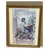 FRAMED AND MATTED BURPEES SEEDS PRINT