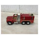 Red Die-Cast Metal Rescue Pumper Fire Truck Toy
