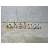 Set of Ceramic Figurines with Religious and Househ