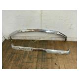 1968 Ford Mustang Front and Rear Chrome Bumpers