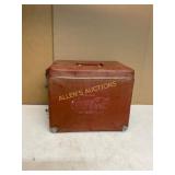 Vintage Coca-Cola Metal Cooler with Bottle Opener
