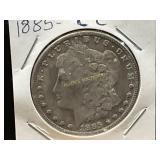 1885 Carson City Morgan Silver Dollar 1885 Carson City Morgan Silver Dollar