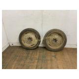 2 Firestone Tractor Wheels 2 Firestone Tractor Wheels