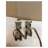 Vintage Metal Roller Skates Vintage Metal Roller Skates