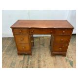 Wooden Kneehole Desk Wooden Kneehole Desk