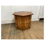 Hexagonal Wooden Side Table Hexagonal Wooden Side Table