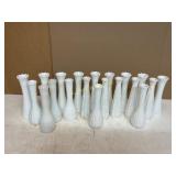 18� Milk Glass Bud Vases 18� Milk Glass Bud Vases