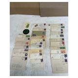Vintage Stamped Envelopes Vintage Stamped Envelopes