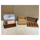 3 Wooden Boxes� 1 is a Music Box 3 Wooden Boxes� 1 is a Music Box